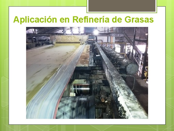 Aplicación en Refinería de Grasas 