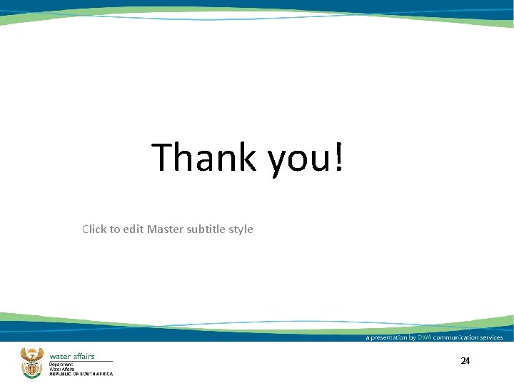 Thank you! Click to edit Master subtitle style 24 