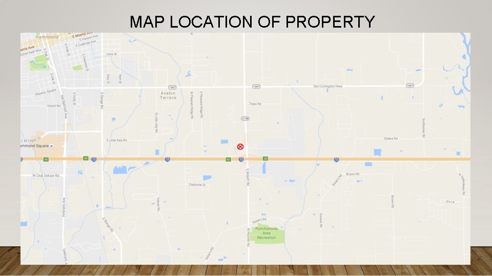 DESIGN OF A COMMERCIAL SHOPPING CENTER BY TAYLOR