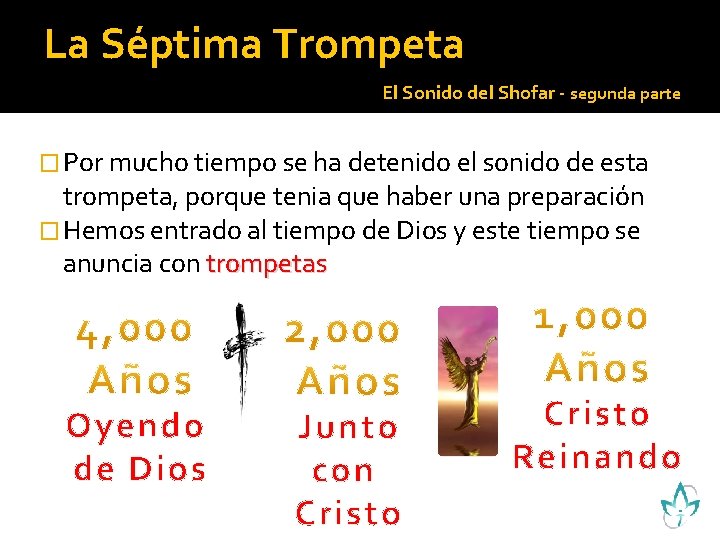 La Séptima Trompeta El Sonido del Shofar - segunda parte � Por mucho tiempo