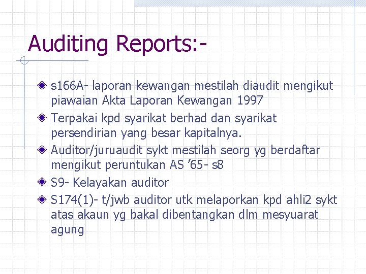 Kawalan Pengurusan Syarikat Ruj Bab 10 Commercial Applicationsof