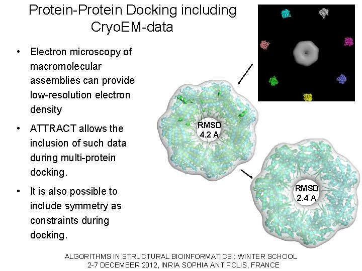 Protein-Protein Docking including Cryo. EM-data • Electron microscopy of macromolecular assemblies can provide low-resolution