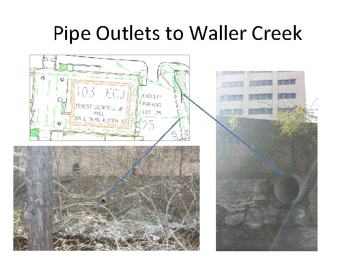 Pipe Outlets to Waller Creek 