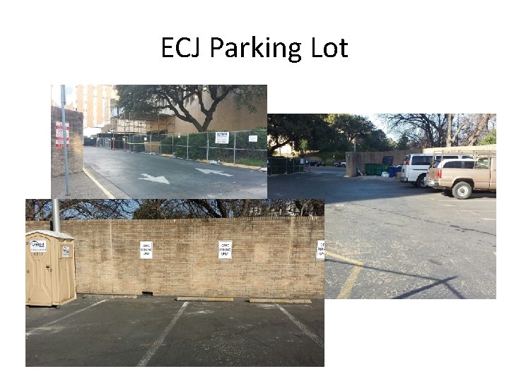 ECJ Parking Lot 