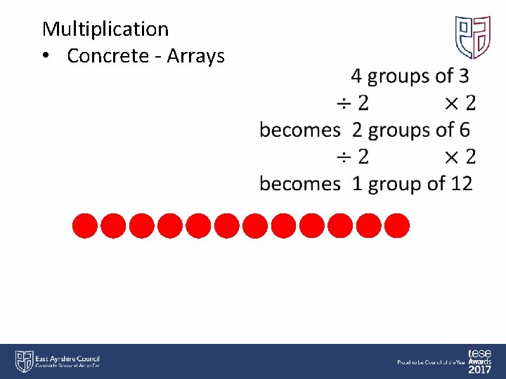 Multiplication • Concrete - Arrays 