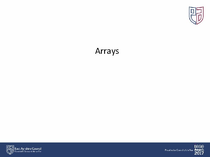 Arrays 