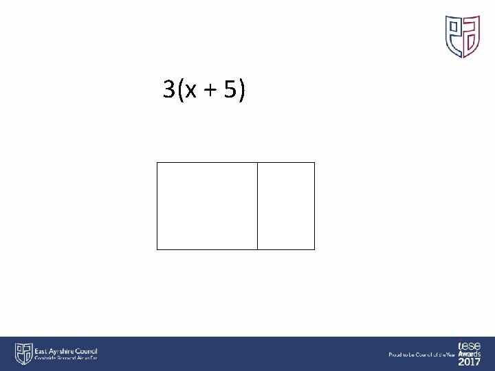 3(x + 5) 