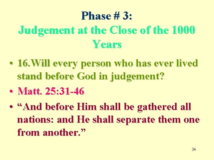 Gods Merciful Judgement Lesson 15 1 In The