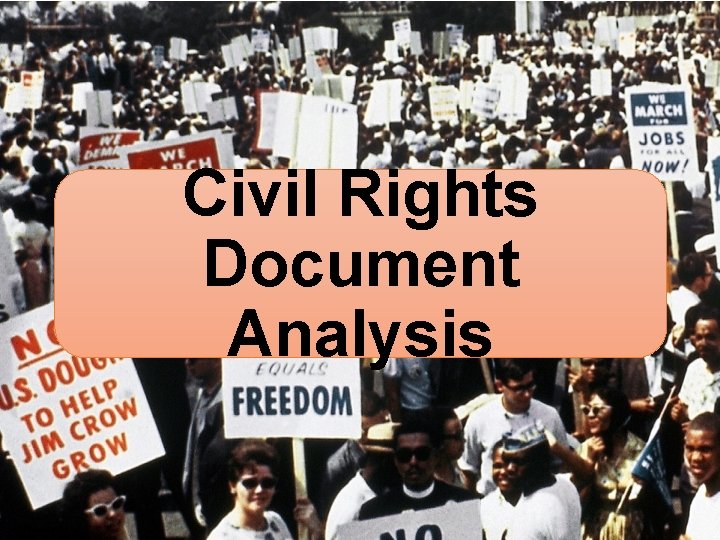 Civil Rights Document Analysis 