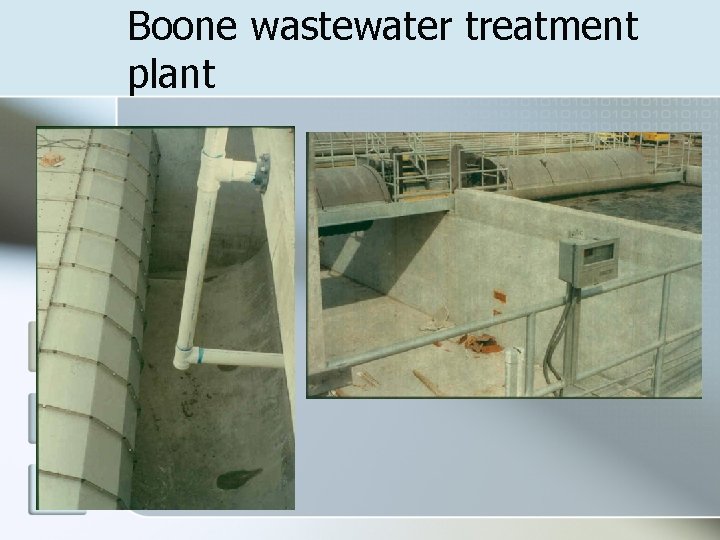 Boone wastewater treatment plant 