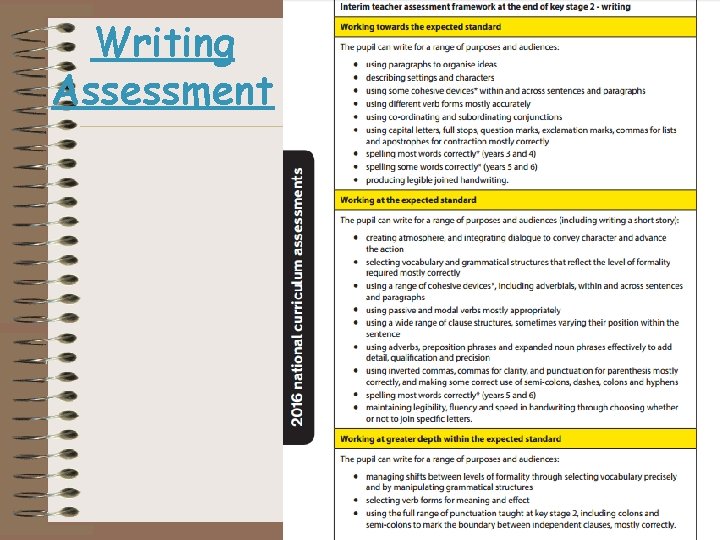 Writing Assessment 