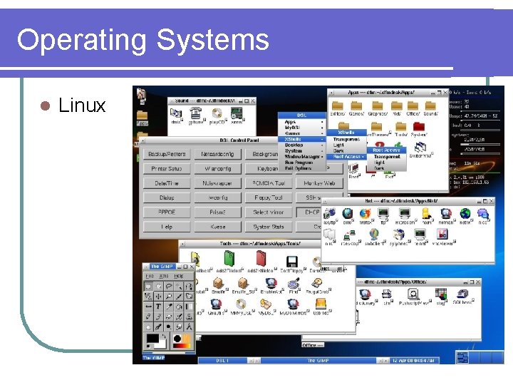 Operating Systems l Linux 