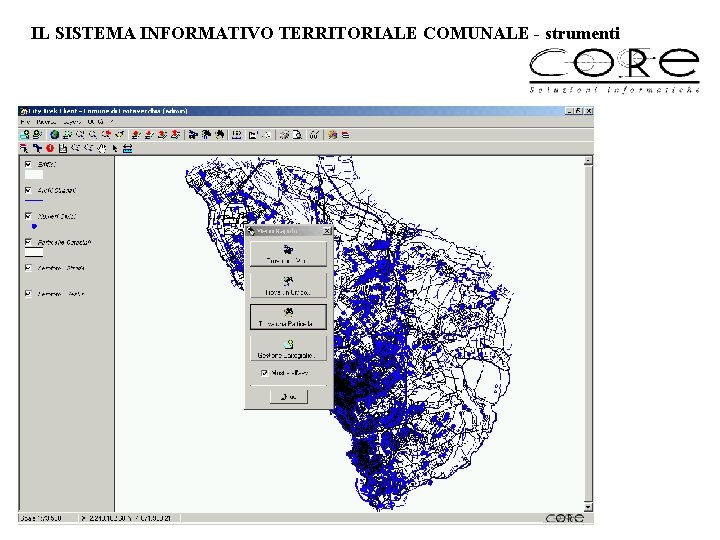 IL SISTEMA INFORMATIVO TERRITORIALE COMUNALE - strumenti 