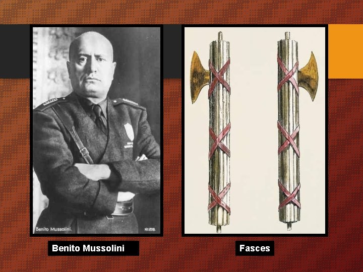 Benito Mussolini Fasces 