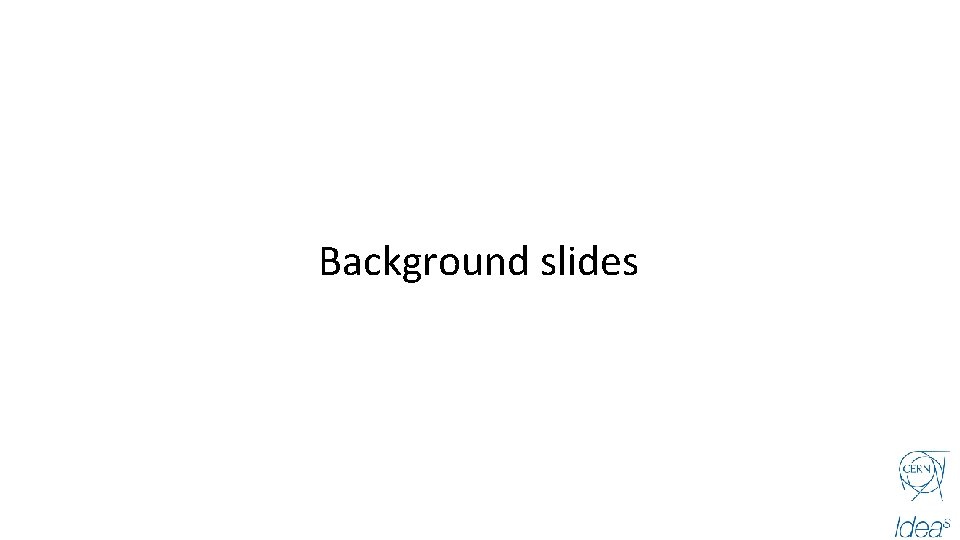 Background slides 