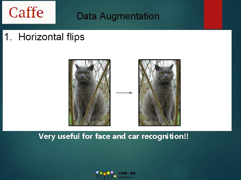 Data Augmentation Very useful for face and car recognition!! 