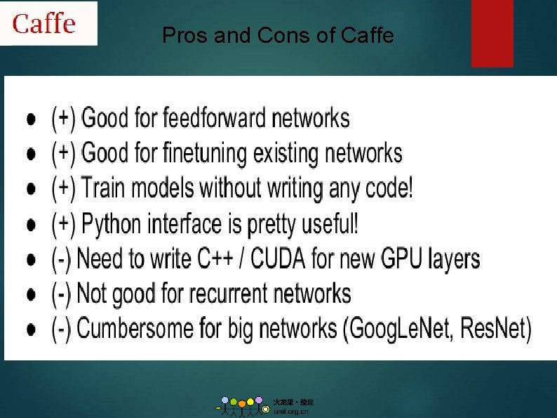 Pros and Cons of Caffe 