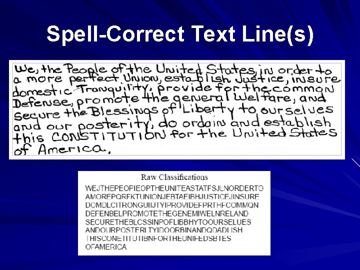 Spell-Correct Text Line(s) 
