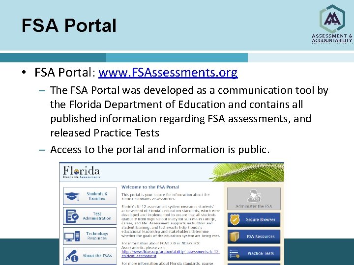Florida Standards Assessments FSA 2020 Idyllwilde Spring Elementary