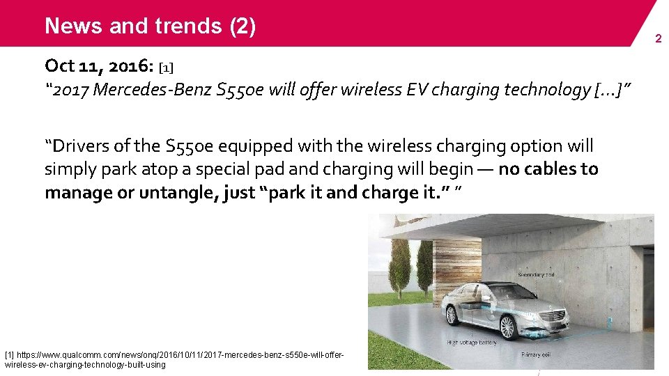 News and trends (2) Oct 11, 2016: [1] “ 2017 Mercedes-Benz S 550 e