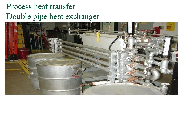 Process heat transfer Double pipe heat exchanger 