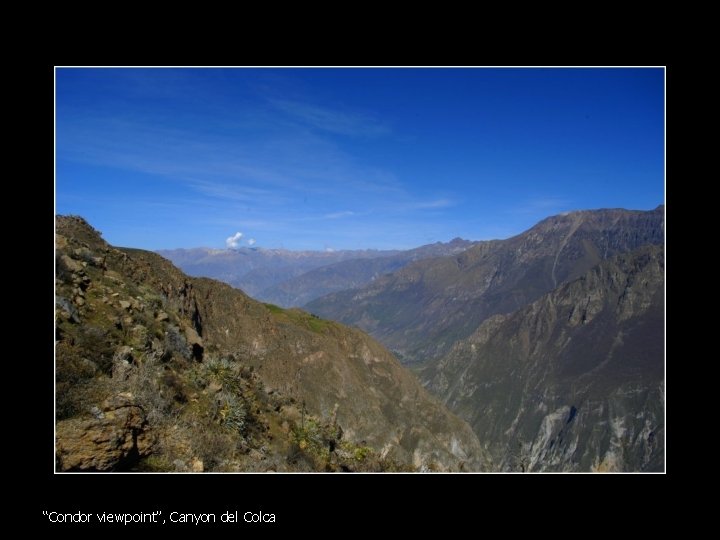 “Condor viewpoint”, Canyon del Colca 