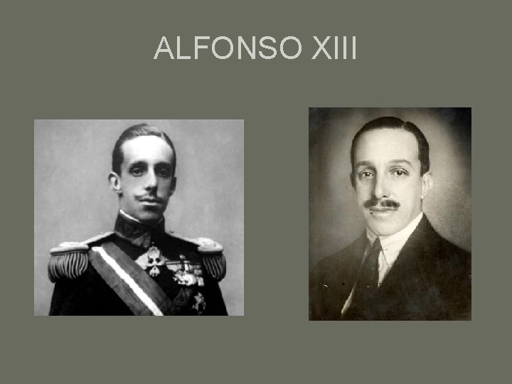 ALFONSO XIII 