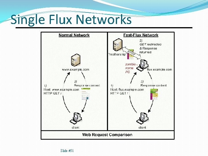 Single Flux Networks Slide #51 
