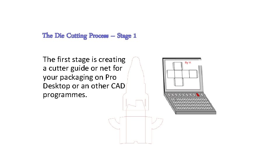 The Die Cutting Process – Stage 1 The first stage is creating a cutter