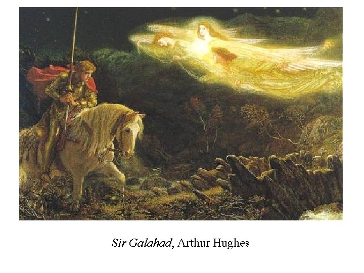 Sir Galahad, Arthur Hughes 