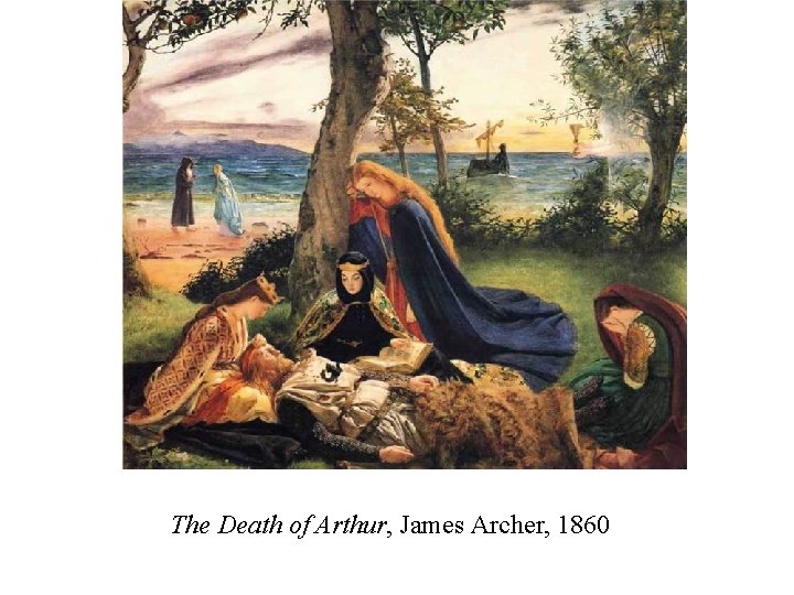 The Death of Arthur, James Archer, 1860 