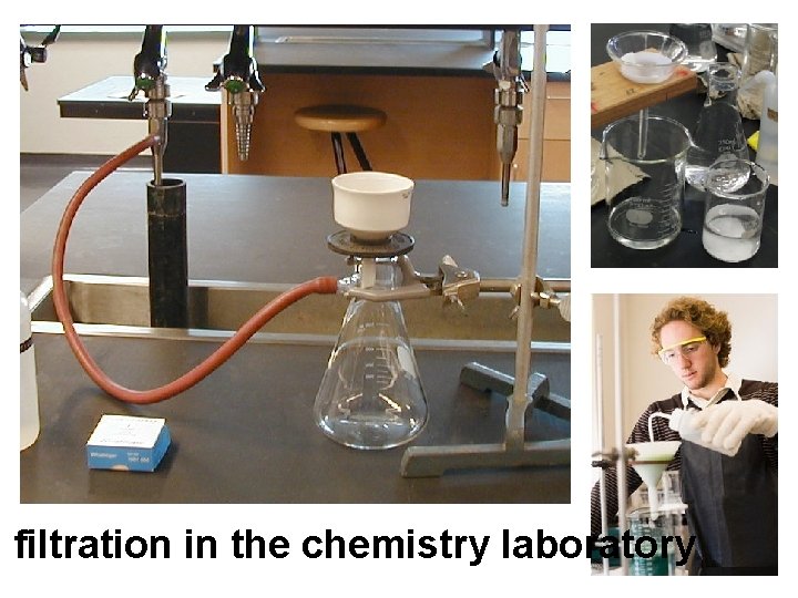 filtration in the chemistry laboratory 