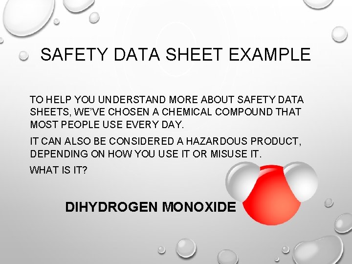 SAFETY DATA SHEET EXAMPLE TO HELP YOU UNDERSTAND MORE ABOUT SAFETY DATA SHEETS, WE’VE SAFETY DATA SHEET EXAMPLE TO HELP YOU UNDERSTAND MORE ABOUT SAFETY DATA SHEETS, WE’VE