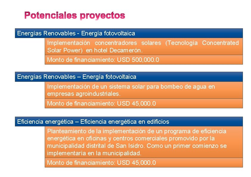 Energías Renovables - Energía fotovoltaica Implementación concentradores solares (Tecnología Concentrated Solar Power) en hotel