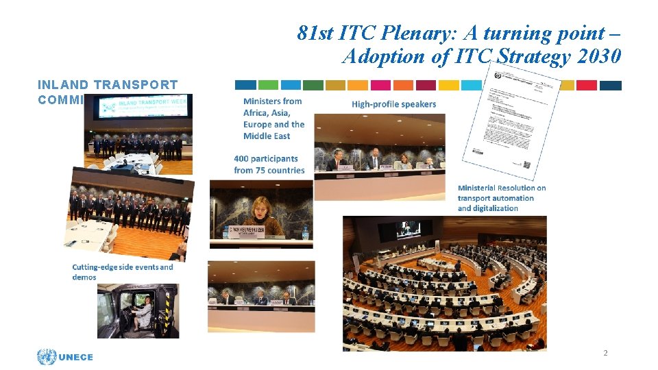81 st ITC Plenary: A turning point – Adoption of ITC Strategy 2030 INLAND