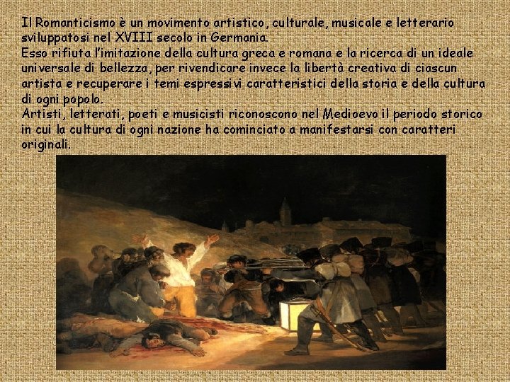 Il Romanticismo è un movimento artistico, culturale, musicale e letterario sviluppatosi nel XVIII secolo