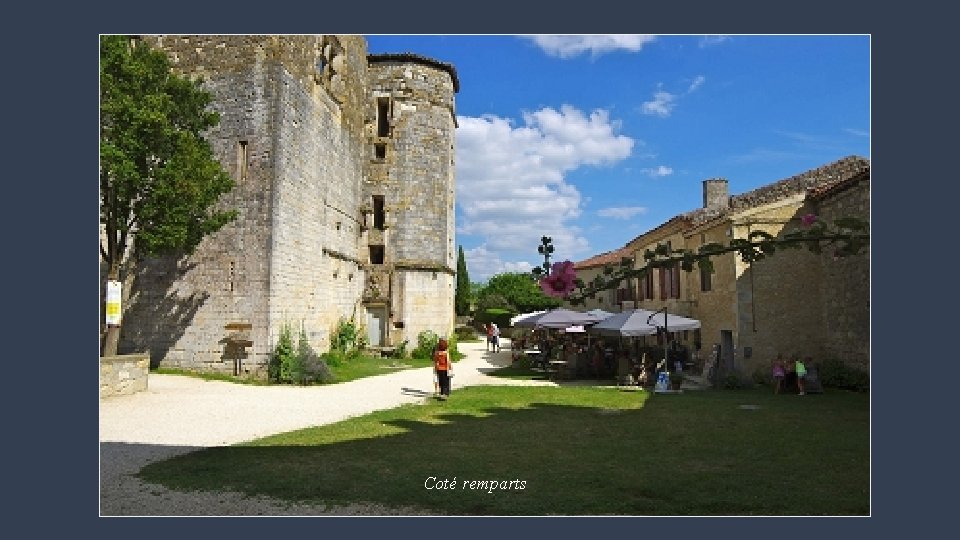 Coté remparts 