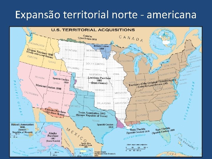 Expansão territorial norte - americana 