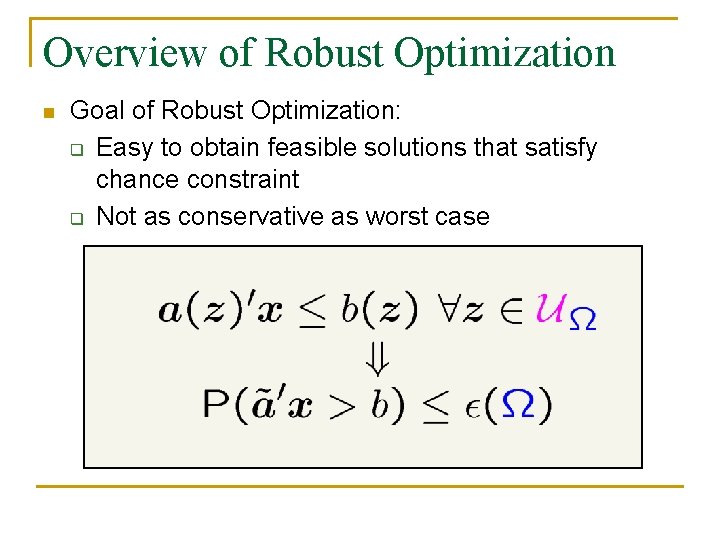 Forward and Backward Deviation Measures and Robust Optimization