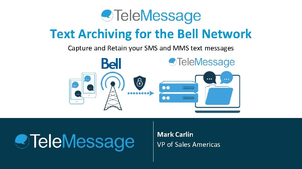 Text Archiving for the Bell Network Capture and Retain your SMS and MMS text