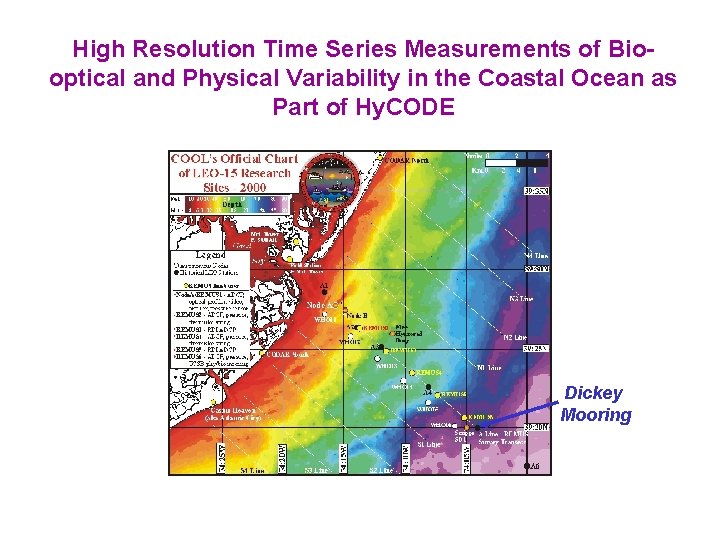 High Resolution Time Series Measurements of Biooptical and Physical Variability in the Coastal Ocean