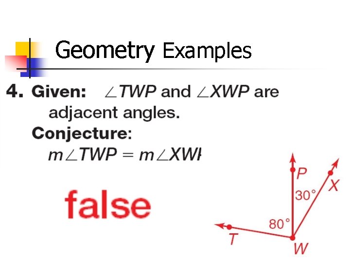 Geometry Examples 