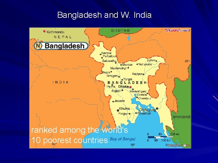 Bangladesh and W. India ranked among the world's 10 poorest countries 