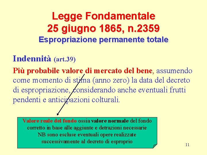 ESPROPRIO per pubblica utilit ESPROPRIO PER PUBBLICA UTILITA