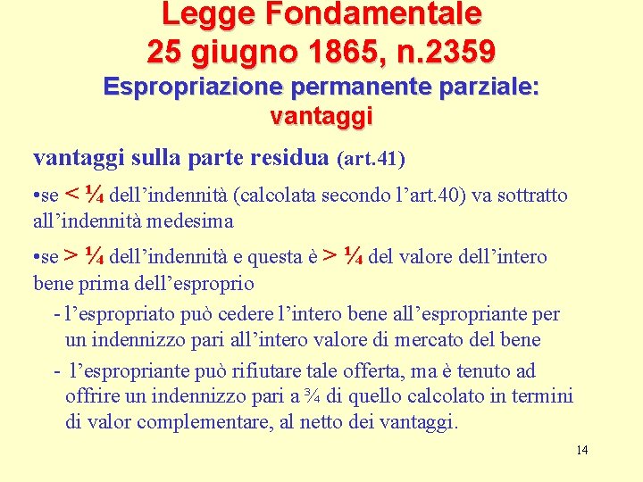 ESPROPRIO per pubblica utilit ESPROPRIO PER PUBBLICA UTILITA