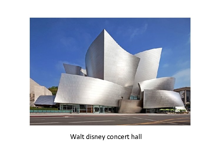 Walt disney concert hall 