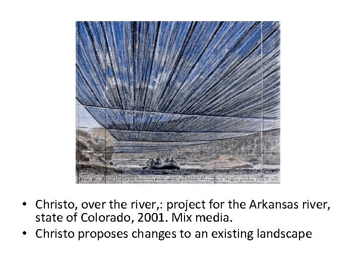  • Christo, over the river, : project for the Arkansas river, state of