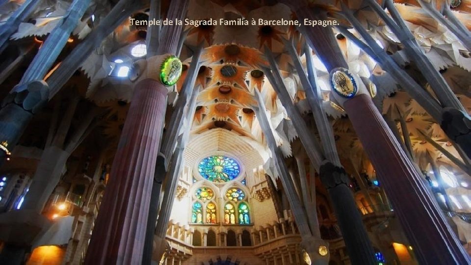 Temple de la Sagrada Familia à Barcelone, Espagne. 