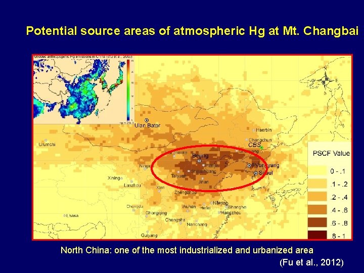 Potential source areas of atmospheric Hg at Mt. Changbai North China: one of the