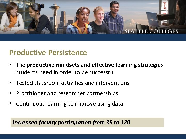 Productive Persistence § The productive mindsets and effective learning strategies students need in order